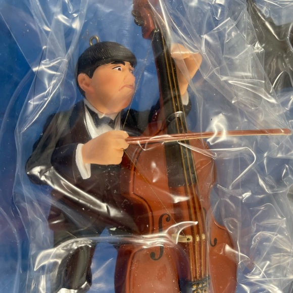 NWT 1998 Hallmark Keepsake The Three Stooges Larry, Moe, and Curly ornaments - Picture 7 of 14